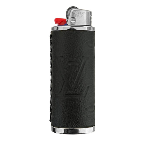 Embossed Black Lighter Case