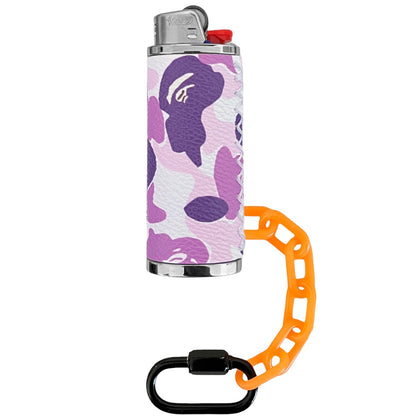 Purple Ape Camo Lighter Case