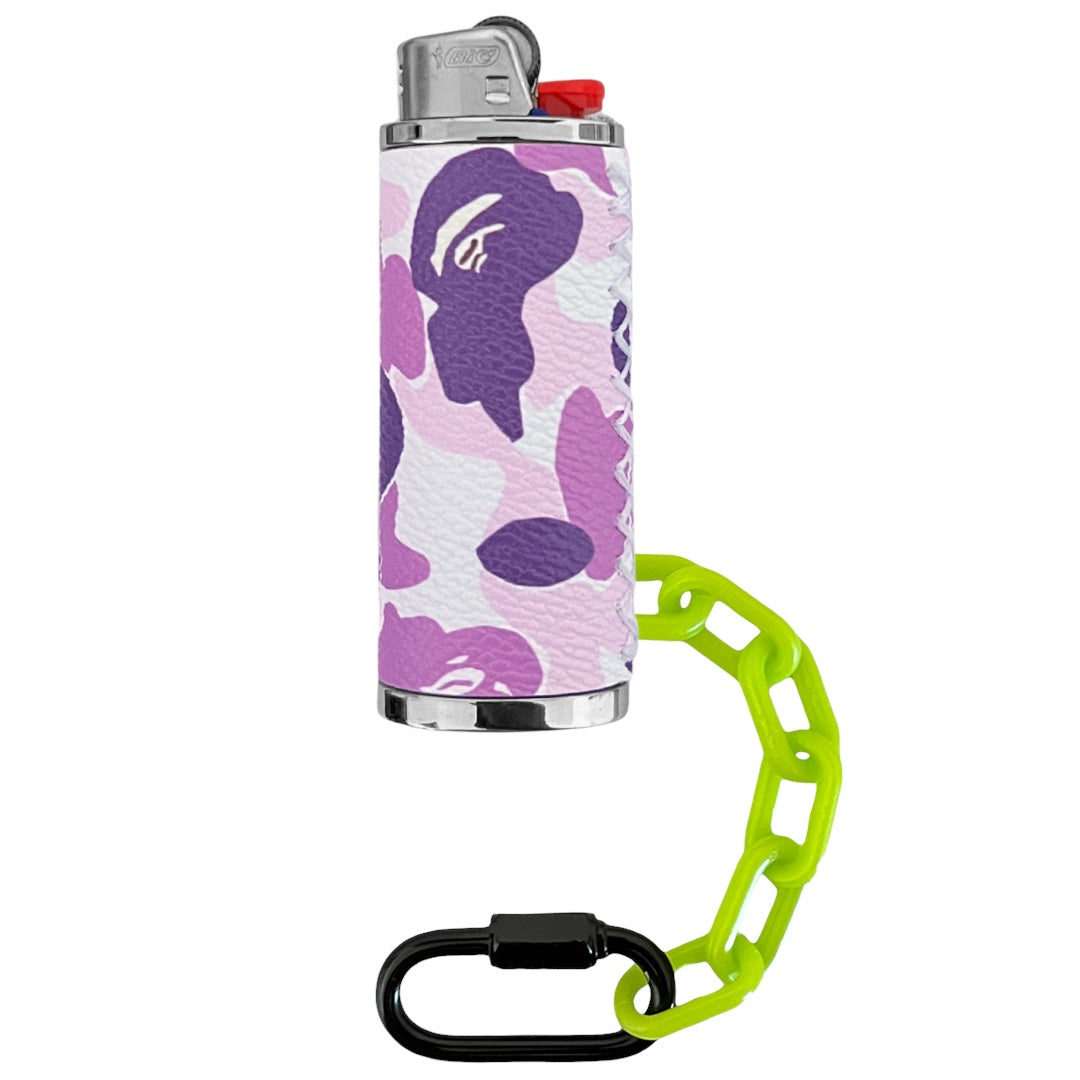 Purple Ape Camo Lighter Case