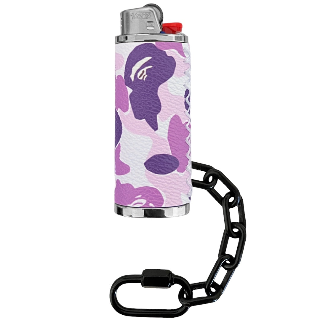 Purple Ape Camo Lighter Case
