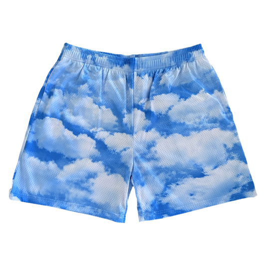 Cloudy Sky Mesh Shorts