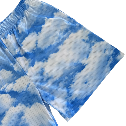 Cloudy Sky Mesh Shorts