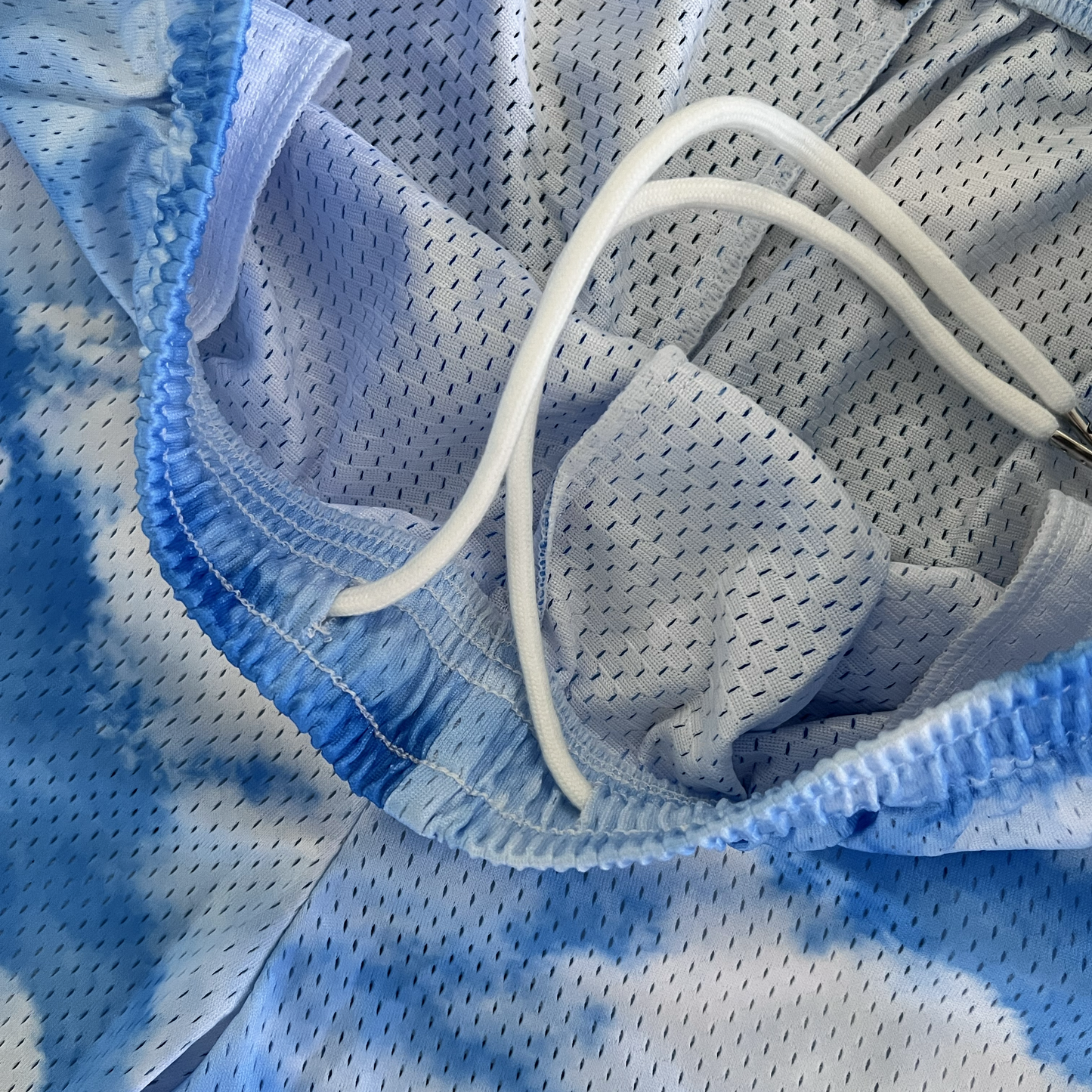 Cloudy Sky Mesh Shorts